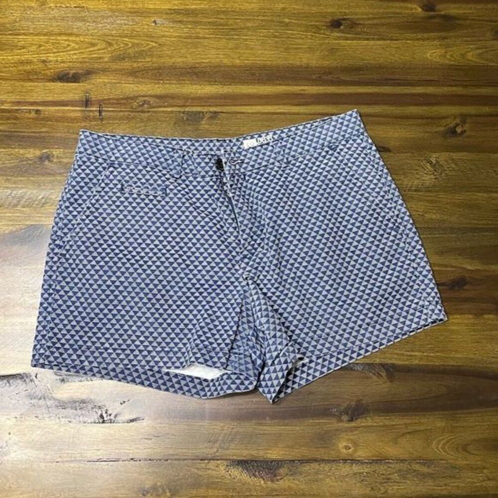 Gap All Over Triangle Pattern Dress Shorts, Women's Size 8